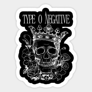 Type O Negative skull Sticker